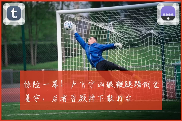 惊险一幕！卢飞宁凶狠鞭腿踢倒金善宇，后者昏厥掉下散打台